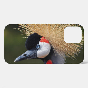 Funda Para iPhone 12 Grúa coronada de negro