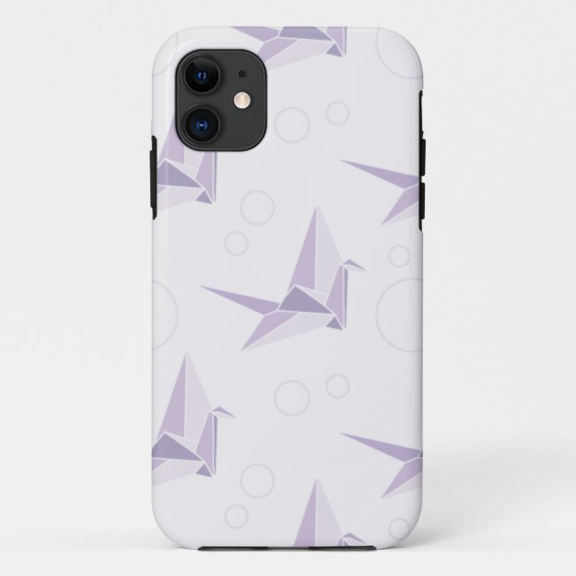 Funda De Case-Mate Para iPhone grúa de origami (Reverso)