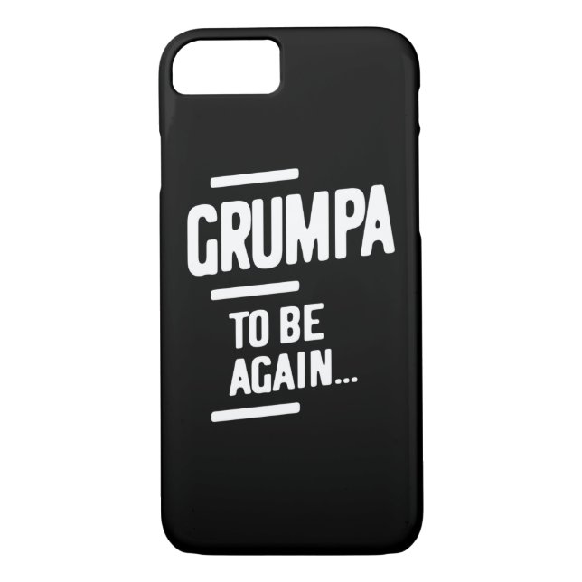 Funda De Case-Mate Para iPhone Grumpa De Nuevo | Regalo del abuelo (Reverso)