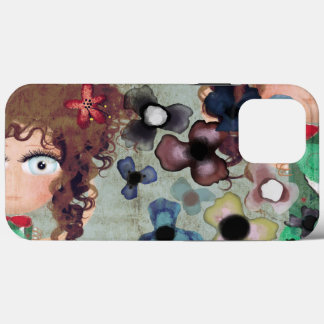 Funda Para iPhone 13 Pro Max Grunge Chica con amor por usted ReneeCase-Mate