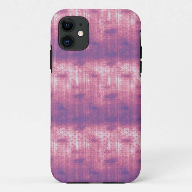 Funda De Case-Mate Para iPhone Grunge Purple Stars (Reverso)