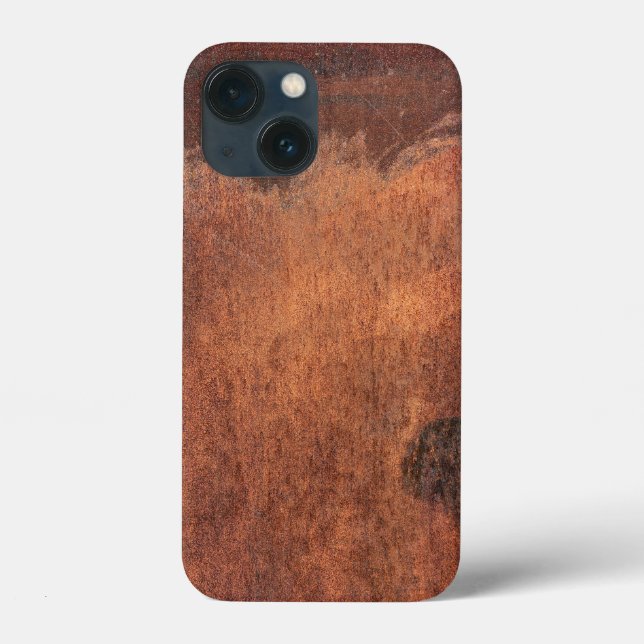 Funda De Case-Mate Para iPhone Grunge rust textura (Reverso )