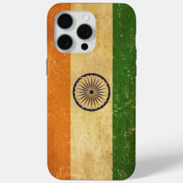 Funda Para iPhone 15 Pro Max Grunge vintage de la bandera india