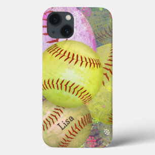 title_seo2 Grungy Girly Softball
