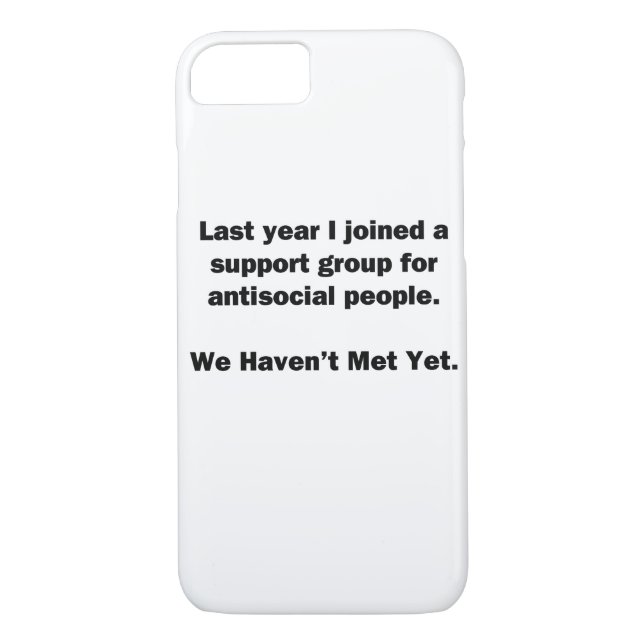 Funda De Case-Mate Para iPhone Grupo antisocial (Reverso)