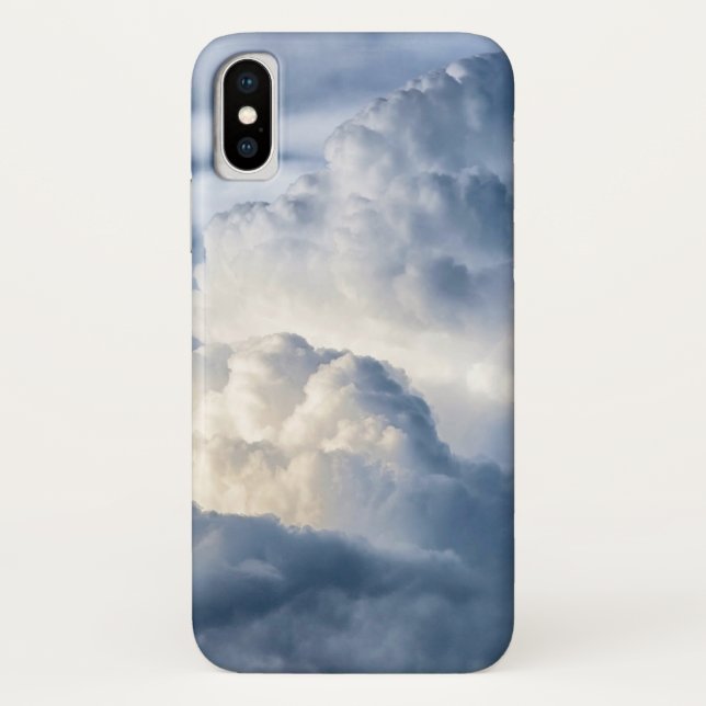 Funda De Case-Mate Para iPhone Grupo de nubes cúmulus (Reverso)