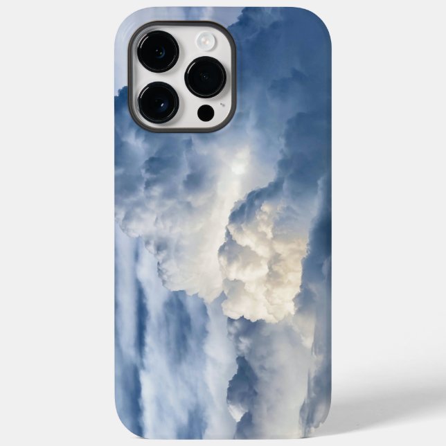 Funda De Case-Mate Para iPhone Grupo de Nubes Cúmulus (Reverso )