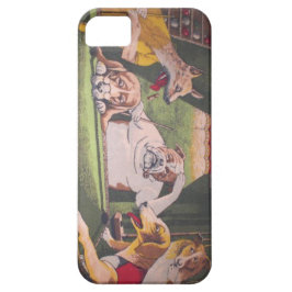 Funda Para iPhone 11 grupo de perros jugando