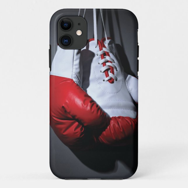 Funda De Case-Mate Para iPhone Guantes de boxeo (Reverso)