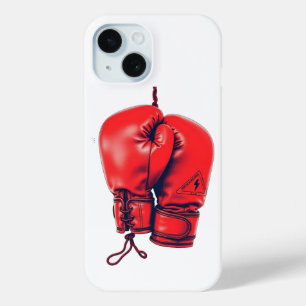 Funda Para iPhone 15 Guantes rojos de boxeo