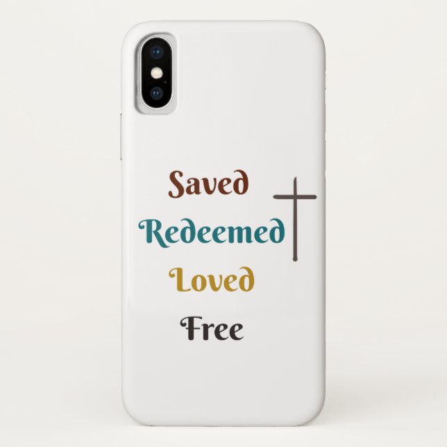 Funda De Case-Mate Para iPhone Guardado...Funda de teléfono gratis (Reverso)