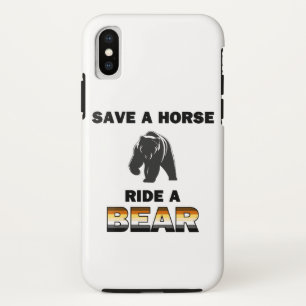 Funda Para iPhone X Guardar un caballo