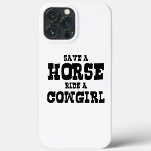 FUNDA PARA iPhone 13 PRO MAX GUARDAR UN CABALLO EN UNA CHICA