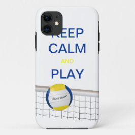 Funda Para iPhone 11 GUARDE el caso del iPhone 5 del VOLEIBOL de la