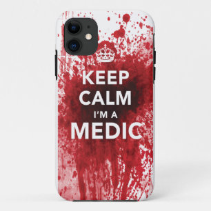 Funda Para iPhone 11 Guarde la calma que soy un caso del iPhone 5 del