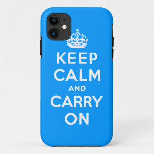 Funda Para iPhone 11 Guarde la calma y continúe