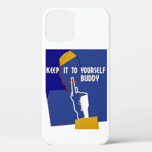 Funda Para iPhone 12 Guárdelo a sí mismo compinche
