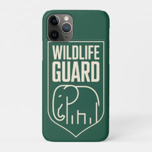 Funda Para iPhone 11 Pro "Guardia de Vida Silvestre" Emblema de Escudo de E
