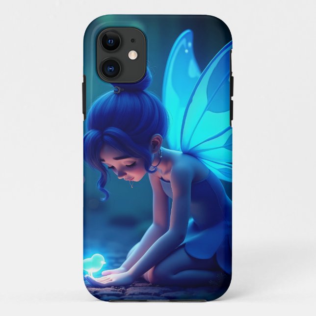 Funda De Case-Mate Para iPhone Guardián del Alma Brillante (Reverso)