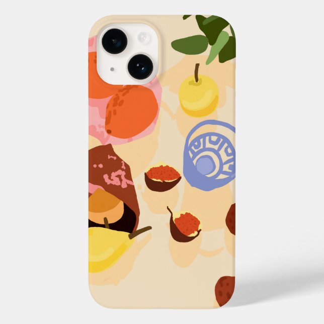 Funda De Case-Mate Para iPhone Guava Grove Gala (Reverso )