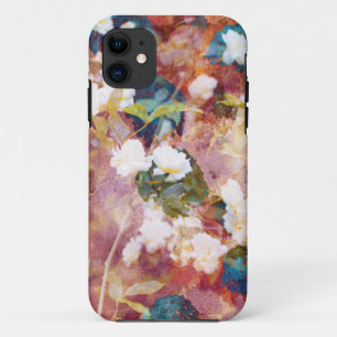 Funda Para iPhone 11 Guay, arte de moda del patrón de flor romántico