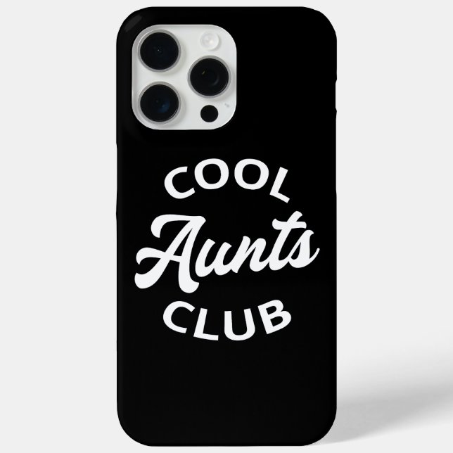 Funda De Case-Mate Para iPhone Guay Aunts Club I (Reverso )
