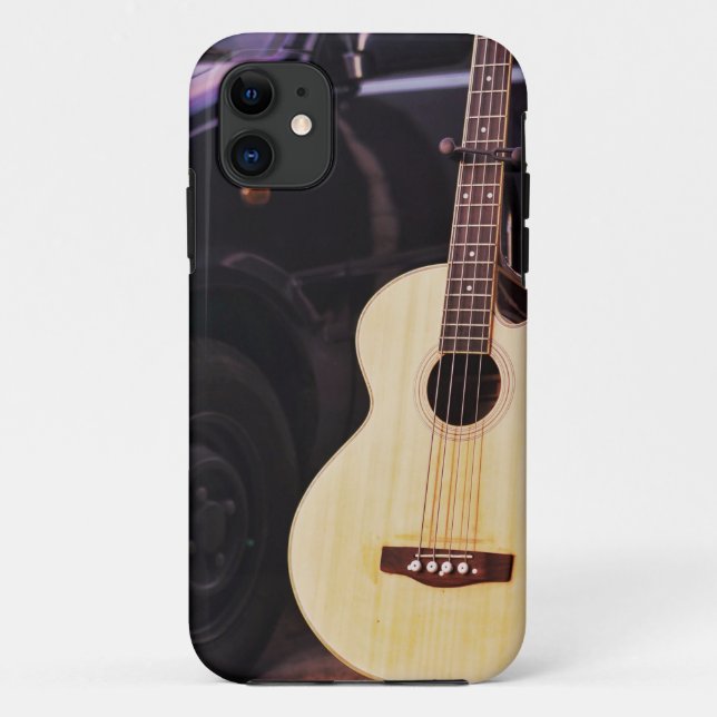 Funda De Case-Mate Para iPhone Guay Bass Guitar (Reverso)