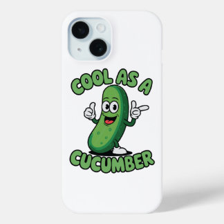 Funda Para iPhone 15 Guay como pepino gracioso