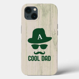Funda Para iPhone 13 Guay Dad Mejor DAD personalizado Monograma Gorra p
