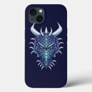 Funda Para iPhone 13 Guay Dragon Art - Purple Blue Magagon Dragon Head