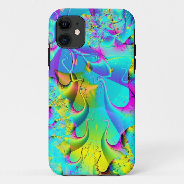 Funda De Case-Mate Para iPhone Guay Fractal (Reverso)