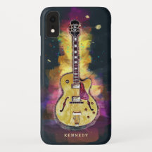 Guay Funky Personalizado Resumen Arte de guitarra