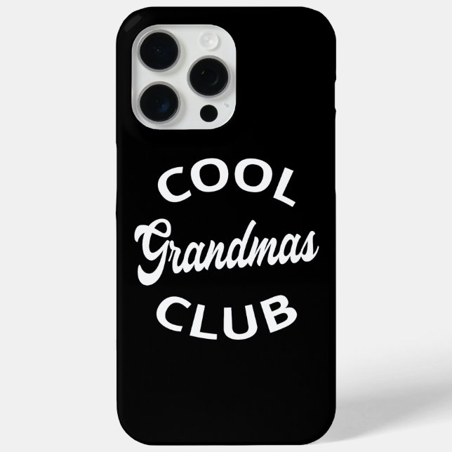 Funda De Case-Mate Para iPhone Guay Grandmas Club I (Reverso )