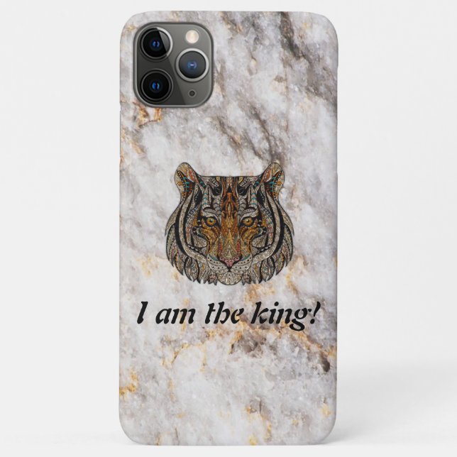 Funda De Case-Mate Para iPhone Guay Lion Marble (Reverso)