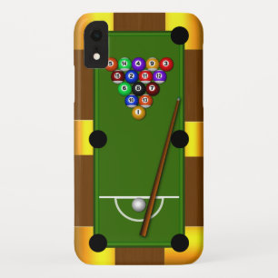 Funda Para iPhone XR Guay Manly Pool Table Ocho Ball Billiards Though