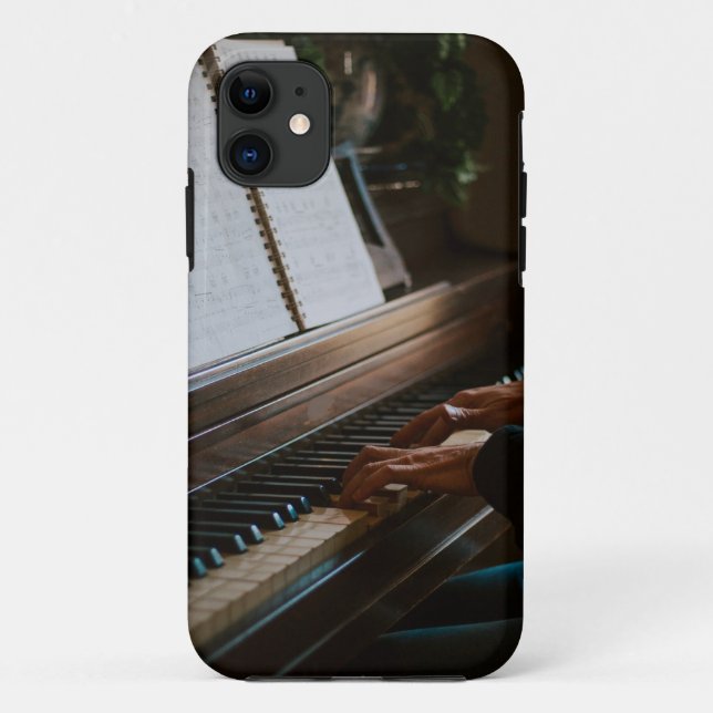 Funda De Case-Mate Para iPhone Guay Piano (Reverso)