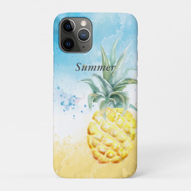 Funda De Case-Mate Para iPhone Guay Pineapple Summer (Reverso)