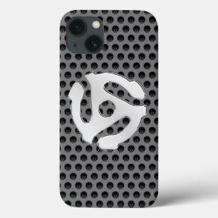 Funda Para iPhone 13 GUAY Retro Chrome Like 45 spacer DJ Print