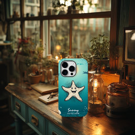 Funda Para iPhone 14 Pro De Case-Mate Guay Starfish - Ocean Vibes & Retro Charm