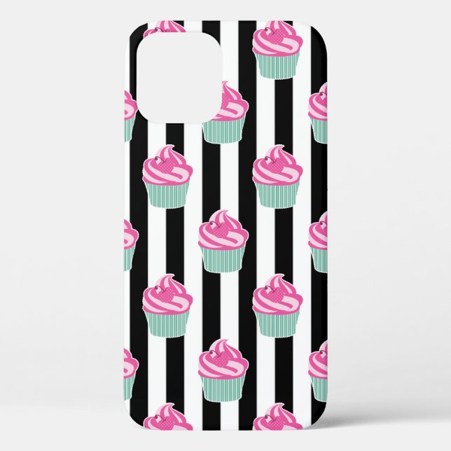 Funda De Case-Mate Para iPhone Guay Trendy Bleck y Withe (Reverso )