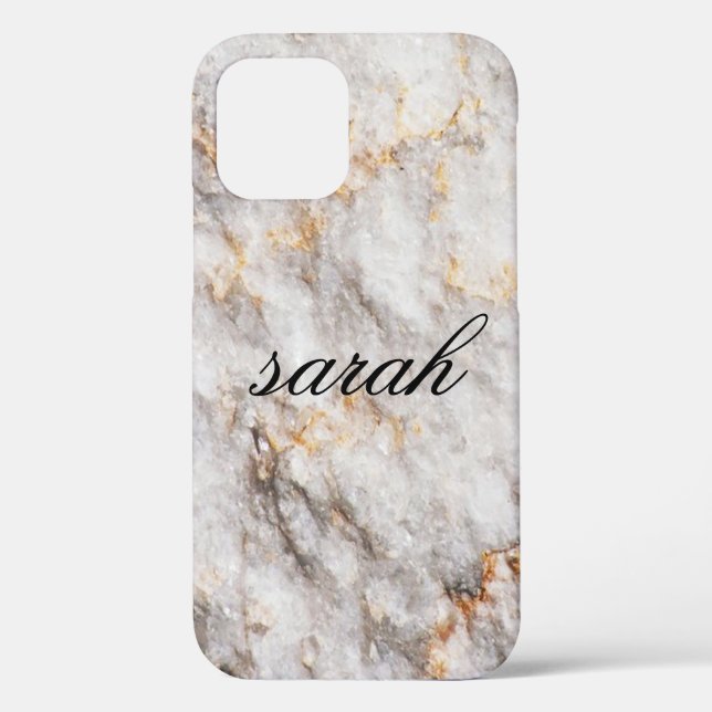 Funda De Case-Mate Para iPhone Guay Trendy Marble (Reverso )