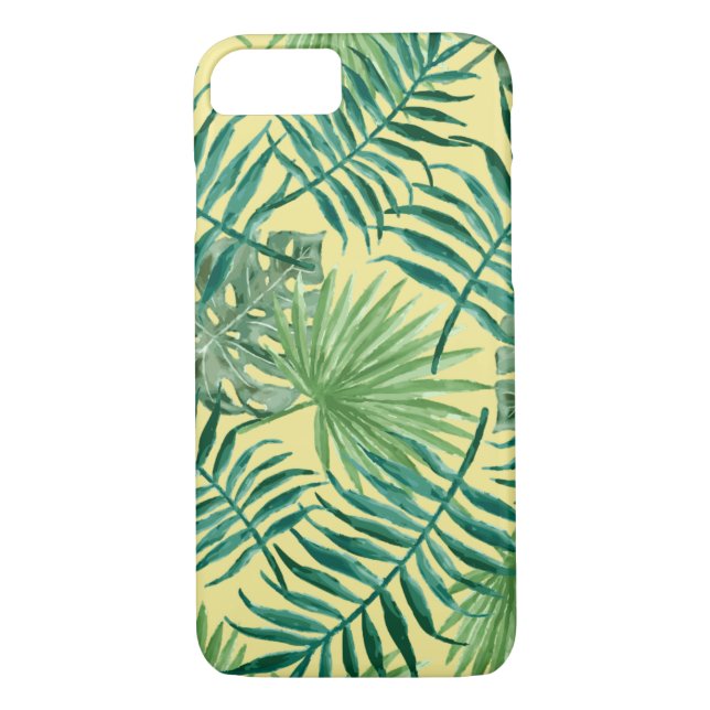 Funda De Case-Mate Para iPhone Guay Tropical Palm Leaves diseño Estuche para telé (Reverso)