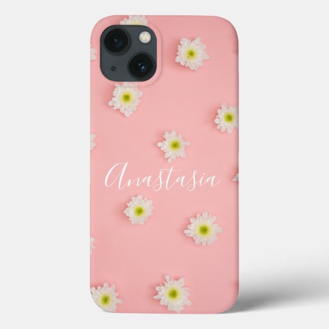 Funda De Case-Mate Para iPhone Guay, unas flores rosadas asombrosas (Reverso)