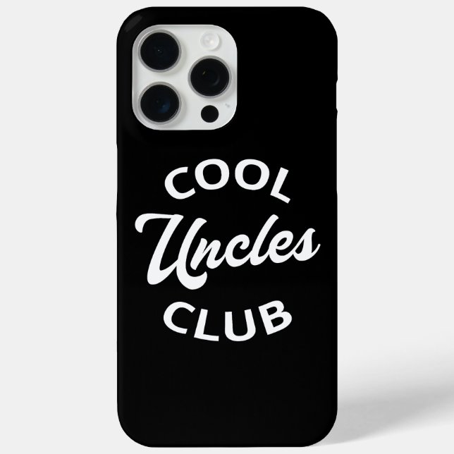 Funda De Case-Mate Para iPhone Guay Uncles Club I (Reverso )
