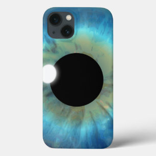 Funda Para iPhone 13 Guay Weird eyePhone Blue Eye Iris Closeup Eyeball