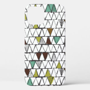 Funda Para iPhone 12 Guay y el patrón de moda de doo dibujado a mano