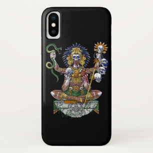 Funda Para iPhone X Guerrero azteca chamán