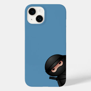 Funda Para iPhone 14 De Case-Mate Guerrero de Ninja pequeño en azul