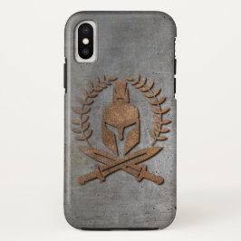 Funda Para iPhone X Guerrero espartano