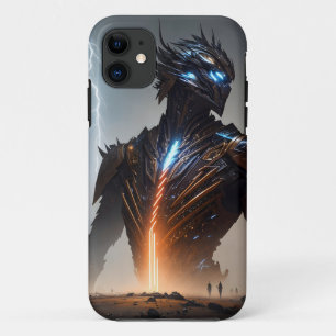 Funda Para iPhone 11 Guerrero Lightning Cyborg
